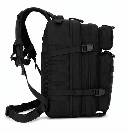Sac à dos tactique Black Airsoft Tactical Backpack 35L 600D