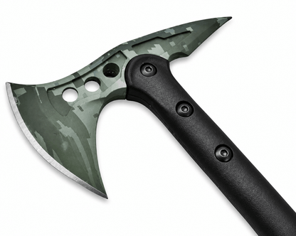 Hache de camping tactique Spear Point Axe 15 pouces avec étui