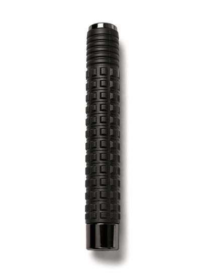Bâton télescopique en acier Black Airsoft TITAN 52 cm avec étui – Chrome