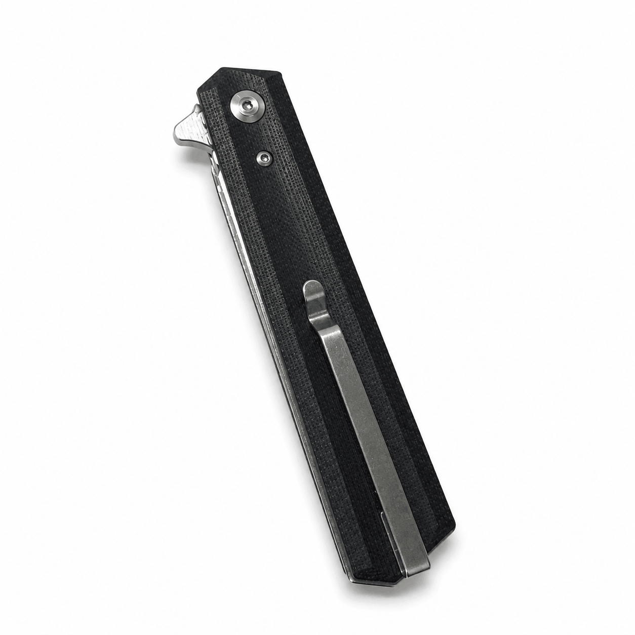 Couteau pliant BlackAirsoft Vertex en acier D2 avec manche G10