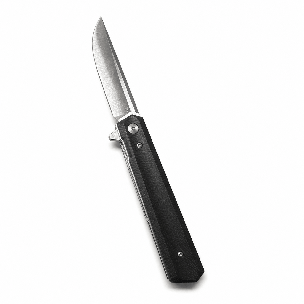 Couteau pliant BlackAirsoft Vertex en acier D2 avec manche G10
