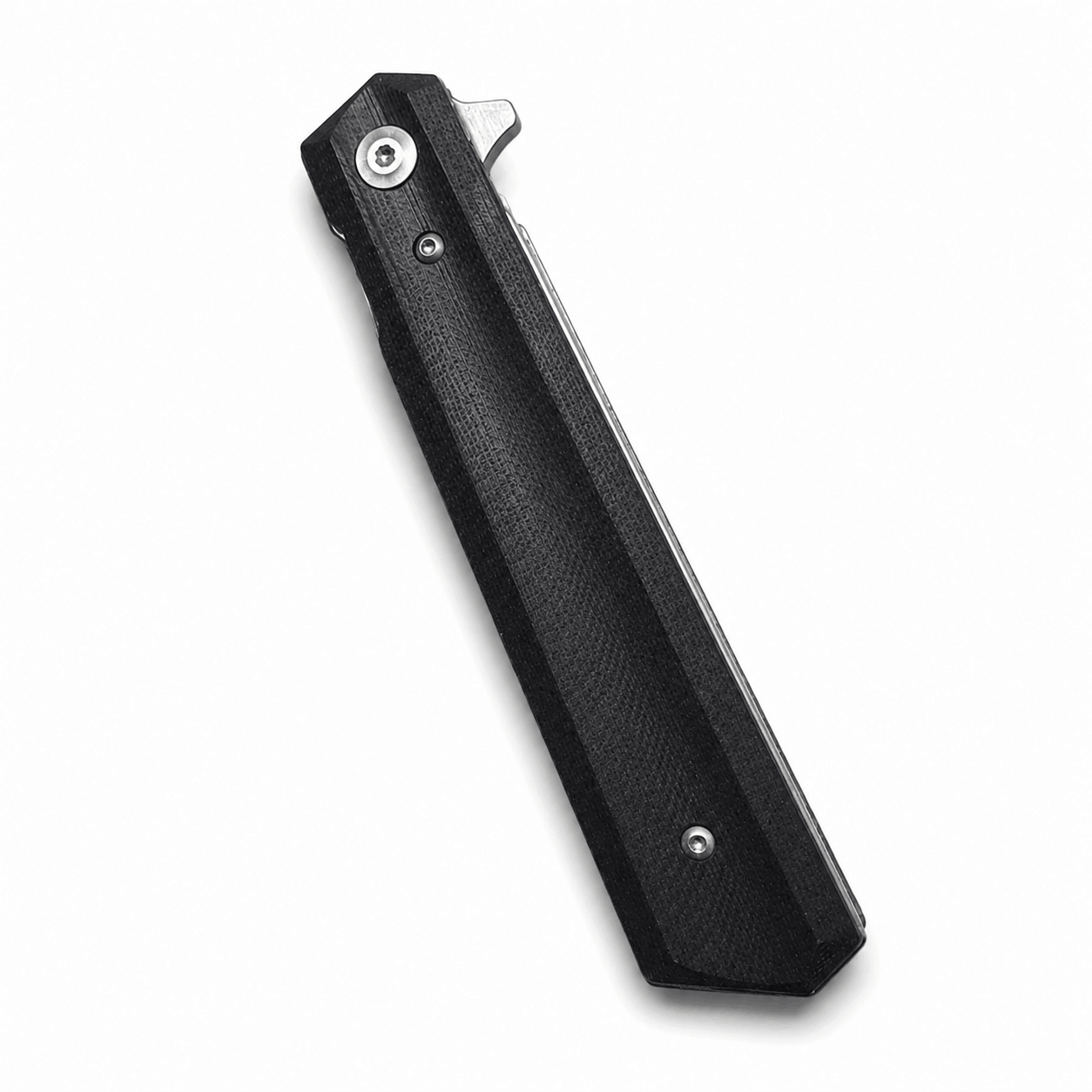 Couteau pliant BlackAirsoft Vertex en acier D2 avec manche G10