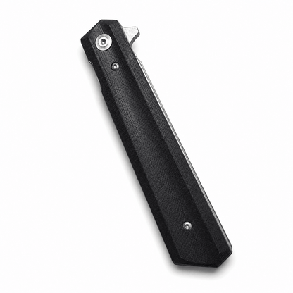 Couteau pliant BlackAirsoft Vertex en acier D2 avec manche G10