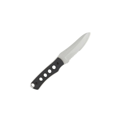 Couteau tactique WOLF Black Airsoft pour cou avec étui