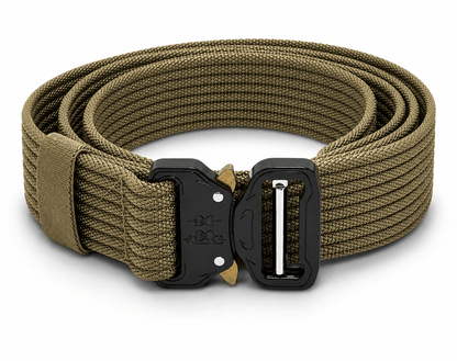Ceinture tactique BlackAirsoft Cobra avec boucle métallique et fermeture rapide – 125 cm
