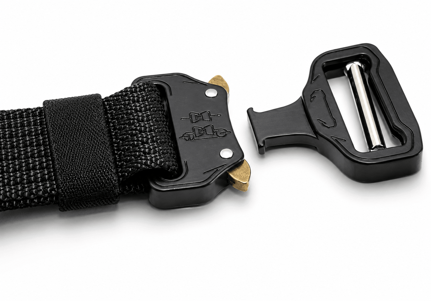 Ceinture tactique BlackAirsoft Cobra avec boucle métallique et fermeture rapide – 125 cm