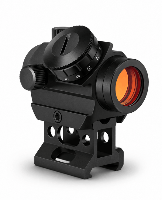 Viseur collimator (viseur rapide) BlackAirsoft FALCON 2MOA 1x25 mm avec 11 niveaux de luminosité