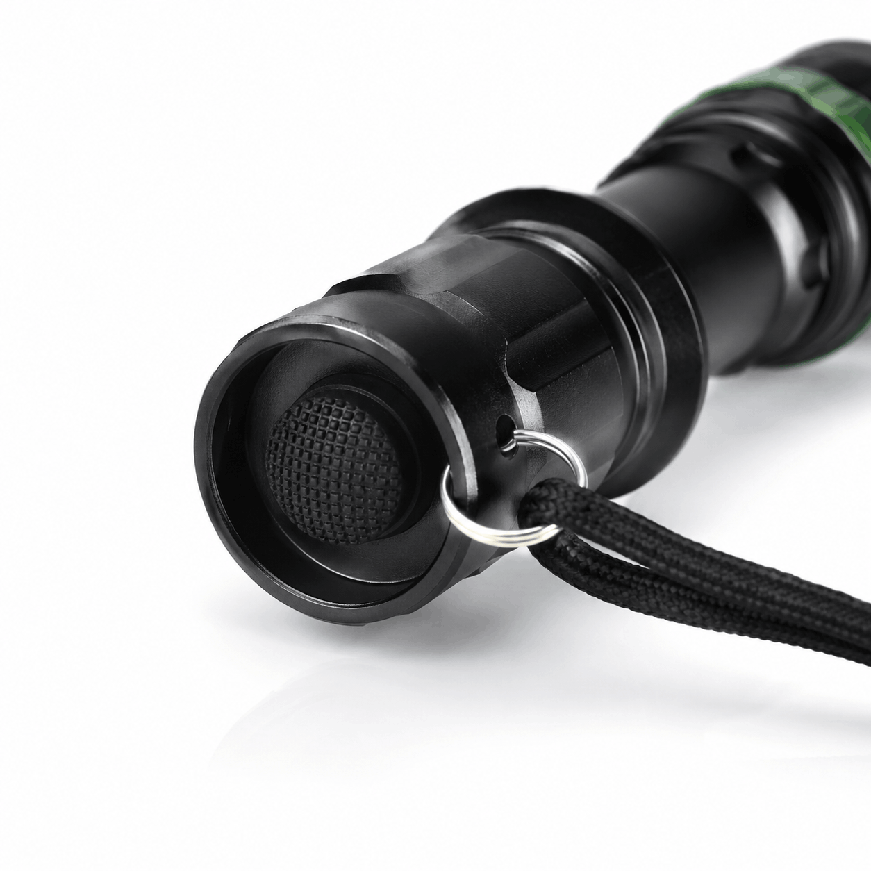 Lampe torche LED tactique BlackAirsoft GREENFORGE avec zoom, batterie Li-ion