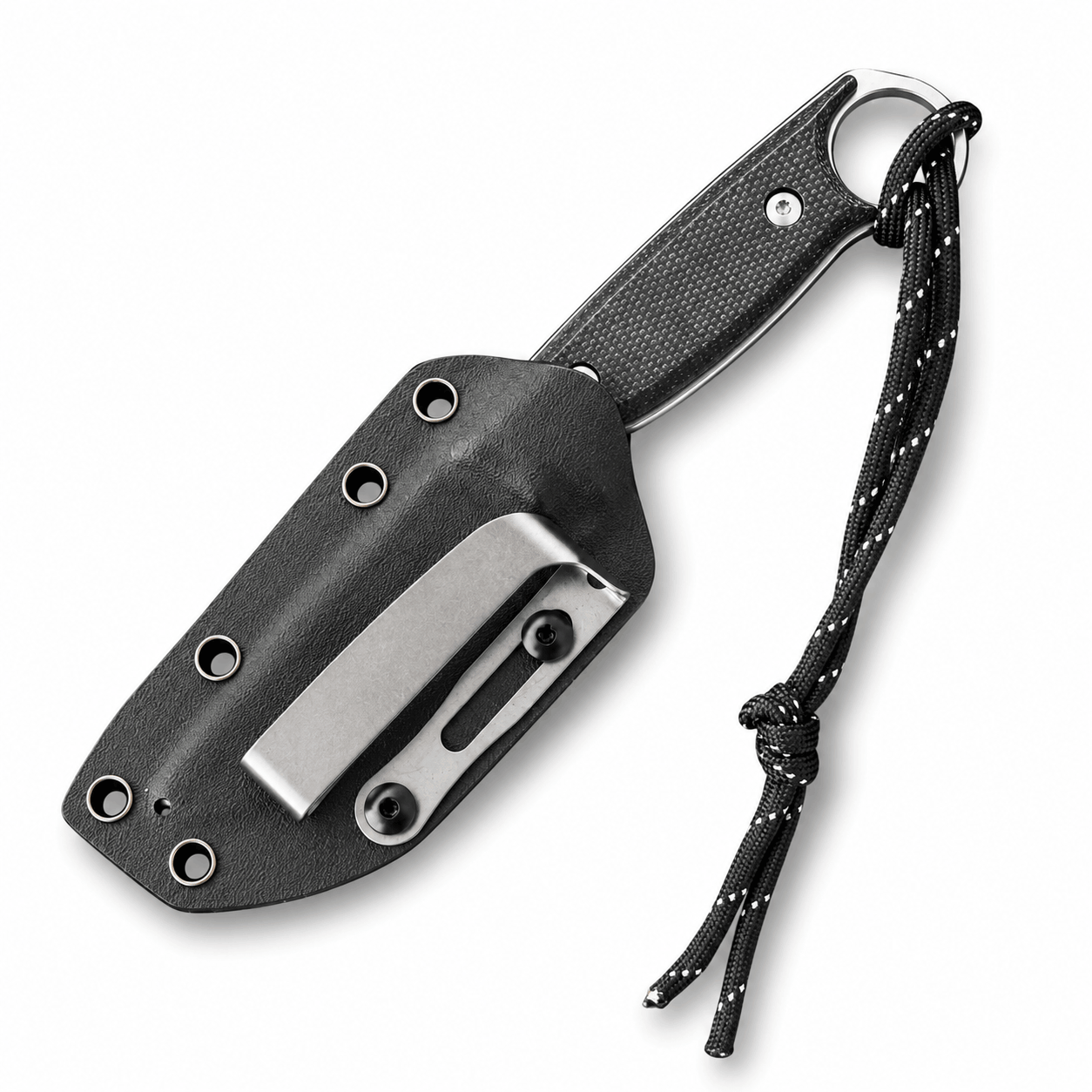Couteau tactique compact BlackAirsoft HUNTER MINI D2 avec étui KYDEX et manche G10