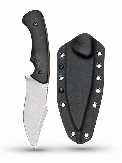 Couteau tactique BlackAirsoft HUNTER D2 avec étui KYDEX et manche G10 – 24 cm