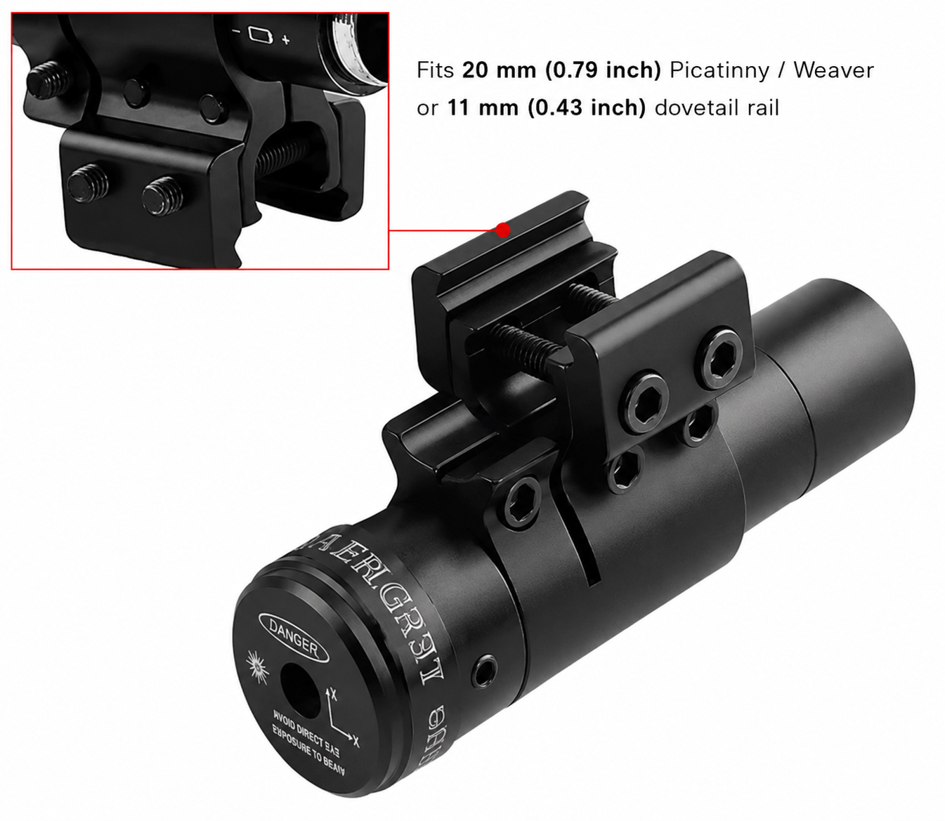 Visée laser TargetBeam Red Dot Laser Sight