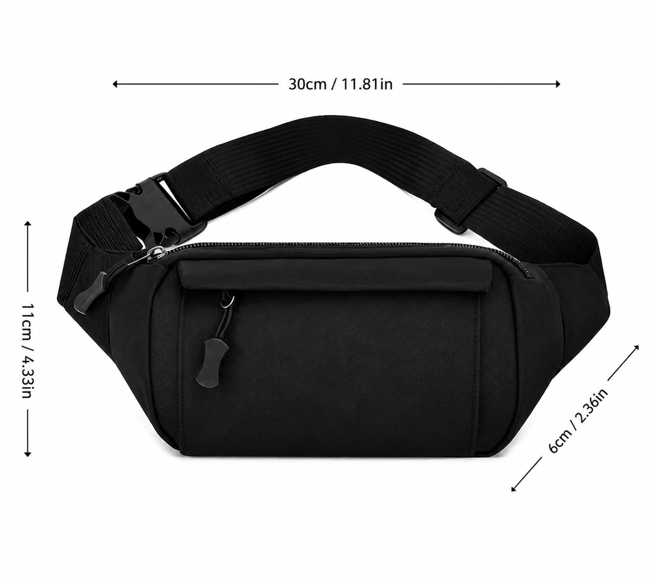 Sac bandoulière et en travers BlackAirsoft Vortex