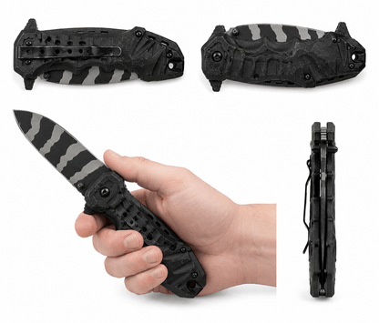Couteau pliant Browning Black Zebra