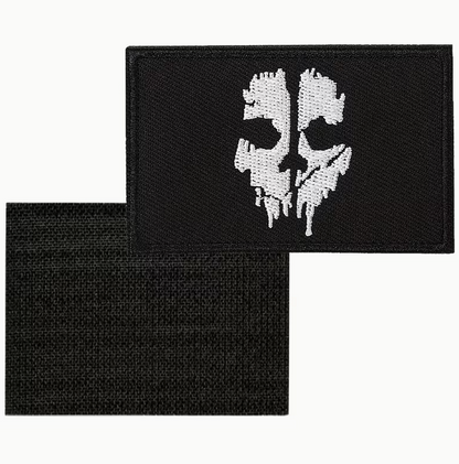 Patch Call Of Duty Ghosts Logan Walker, velcro – patch tactique avec crâne