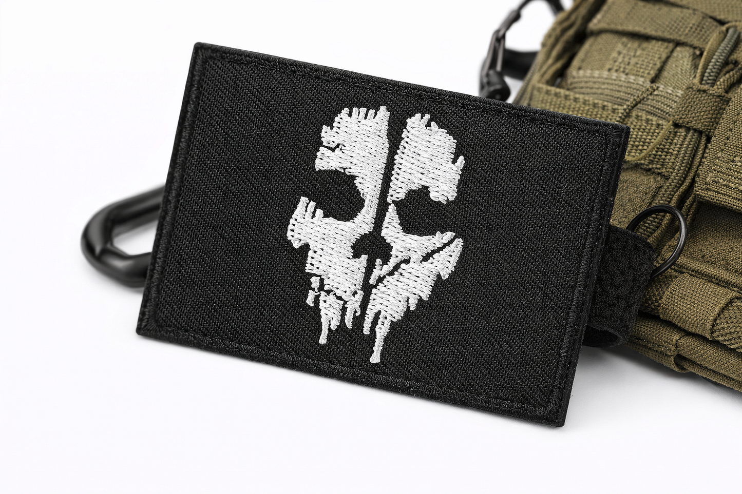 Patch Call Of Duty Ghosts Logan Walker, velcro – patch tactique avec crâne