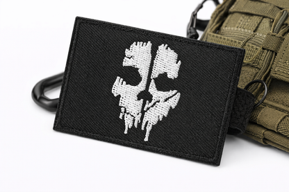 Patch Call Of Duty Ghosts Logan Walker, velcro – patch tactique avec crâne