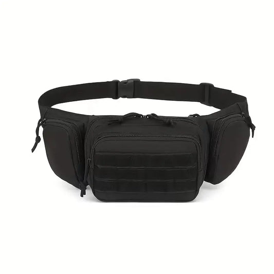 Sacoche tactique pour ceinture avec système MOLLE et compartiment pour pistolet 600D