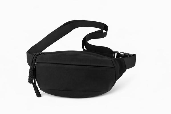 Sac banane avec fermeture éclair discrète EDC – sac everyday carry minimaliste