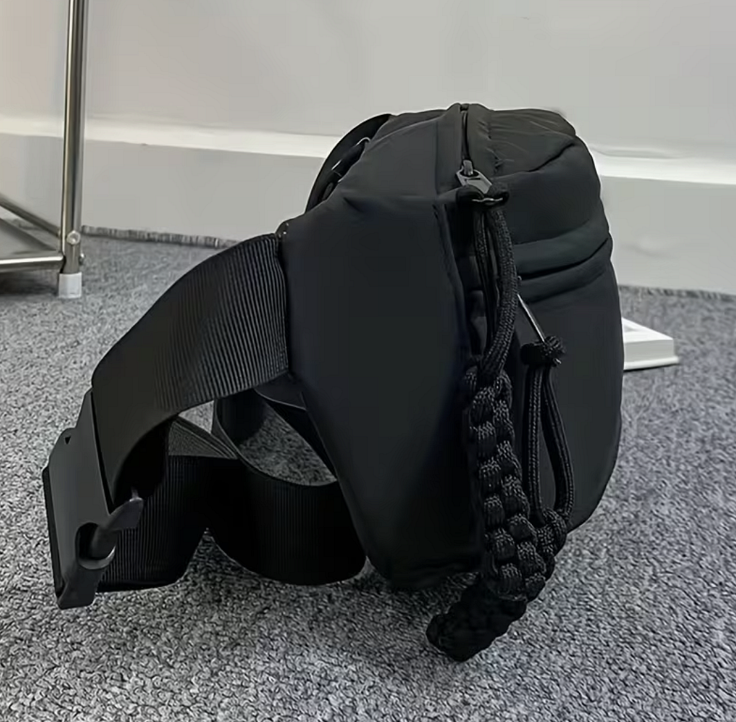 Sac banane avec fermeture éclair discrète EDC – sac everyday carry minimaliste