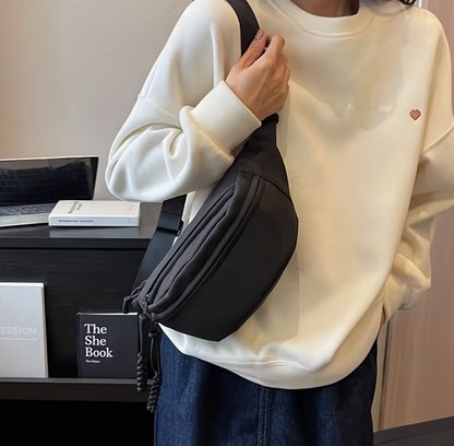 Sac banane avec fermeture éclair discrète EDC – sac everyday carry minimaliste