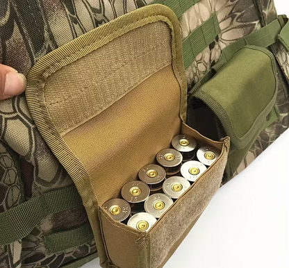 Sac pour cartouches 12g avec 10 emplacements, système MOLLE