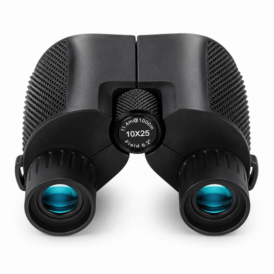 Jumelles compactes 10x25 avec prisme BAK-4 et traitement FMC