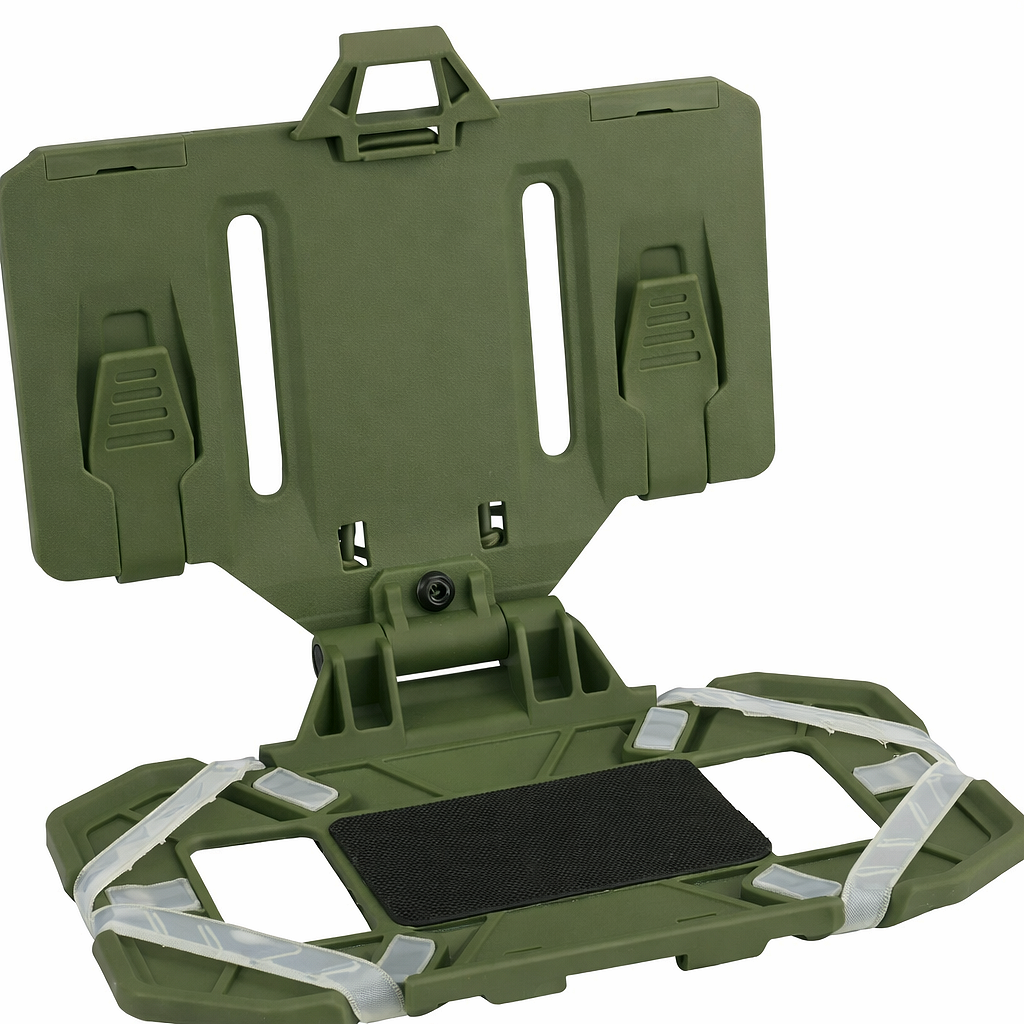 Support téléphone pour gilet tactique – pliable, compatible MOLLE
