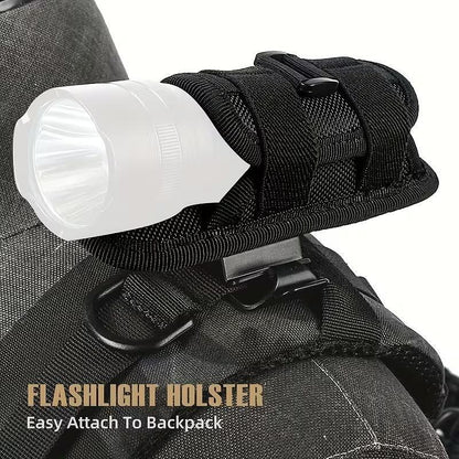 Étui tactique pour lampe torche pivotant à 360 degrés