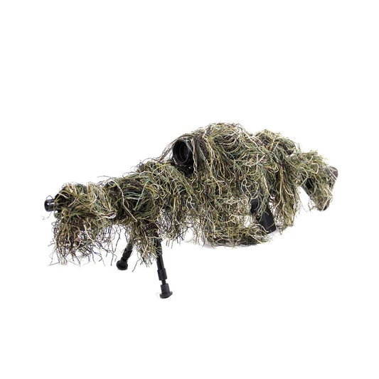 Revêtement de camouflage type Ghillie pour arme
