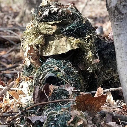 Revêtement de camouflage type Ghillie pour arme
