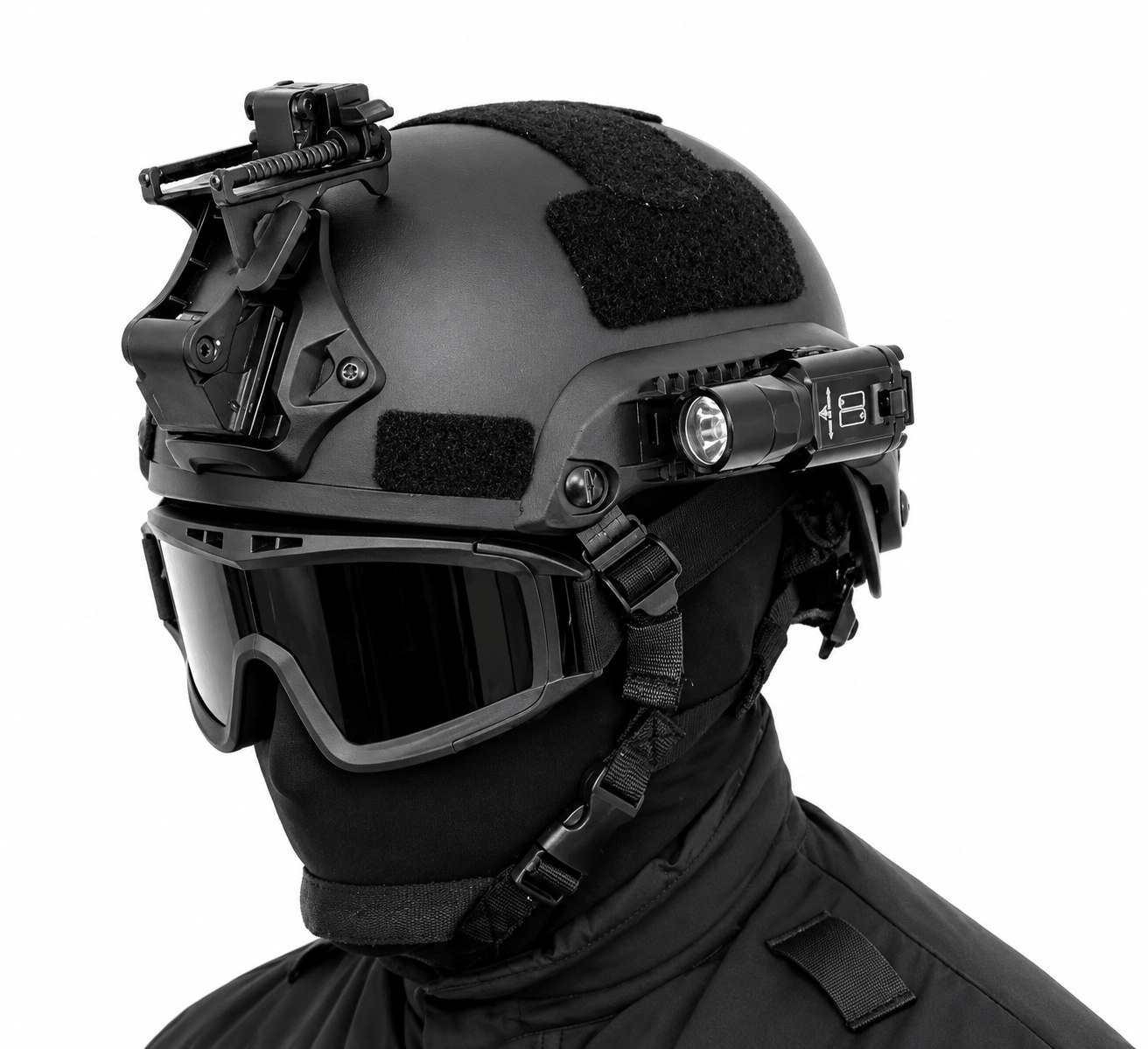 Casque Airsoft MICH High-Cut avec montage NVG et rails