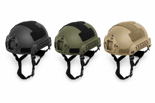 Casque Airsoft MICH High-Cut avec montage NVG et rails
