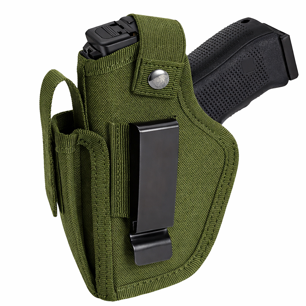 Étui de ceinture avec emplacement pour chargeur, universel