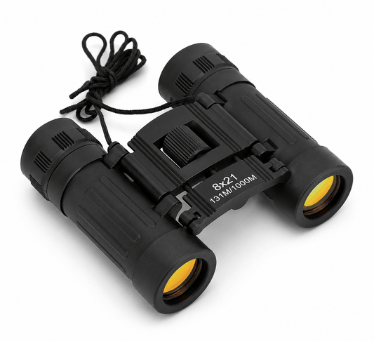 Jumelles compactes 8x21 avec 131M/1000M