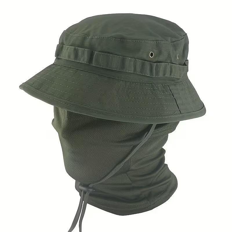 Ensemble casquette tactique avec cagoule