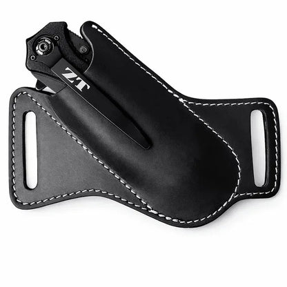 Étui en cuir pour couteau de ceinture
