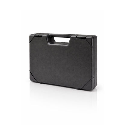 Mallette pour pistolet en plastique avec rembourrage - noir