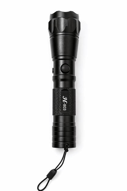 Lampe LED Black Airsoft 903 12V avec chargeur et batterie rechargeable