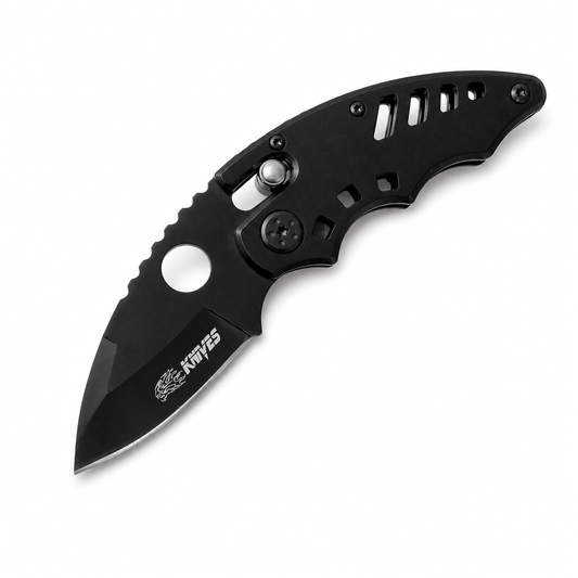 🎁 Mini couteau pliant Black Airsoft KNIFES - EDC (100% offert)