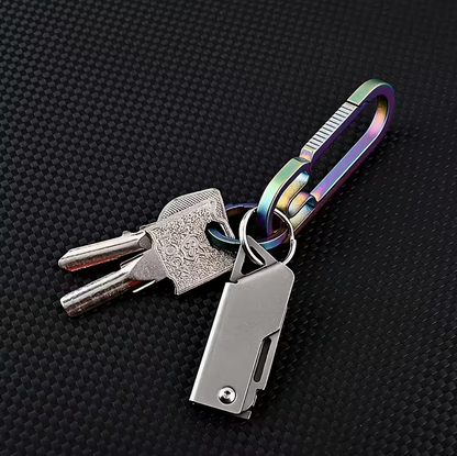 Mini couteau pliant pour porte-clés – outil EDC compact
