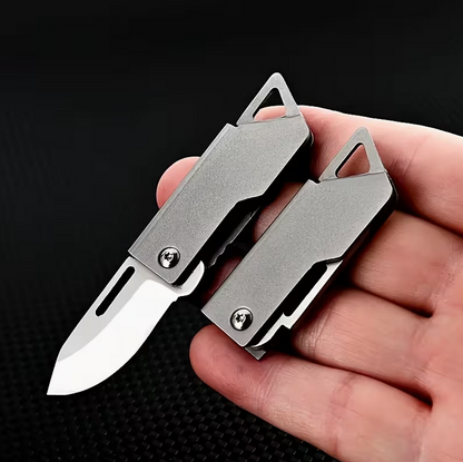Mini couteau pliant pour porte-clés – outil EDC compact