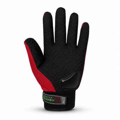 Gants moto avec protections rigides - L