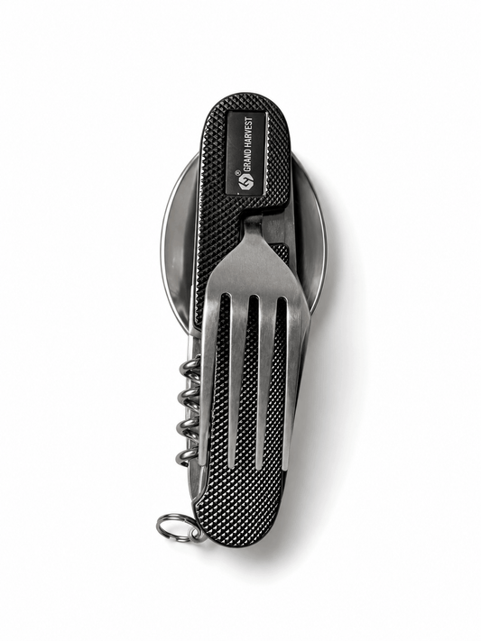 Kit camping multifonction BlackAirsoft NomadFork
