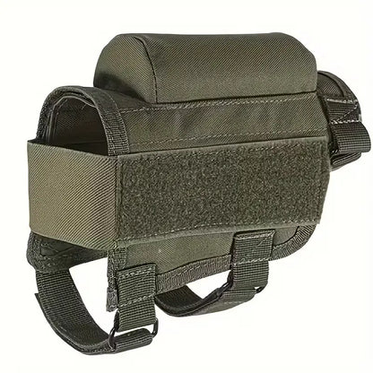 Couvre-culasse avec emplacements pour cartouches de chasse, noir