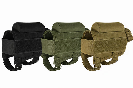 Couvre-culasse avec emplacements pour cartouches de chasse, noir