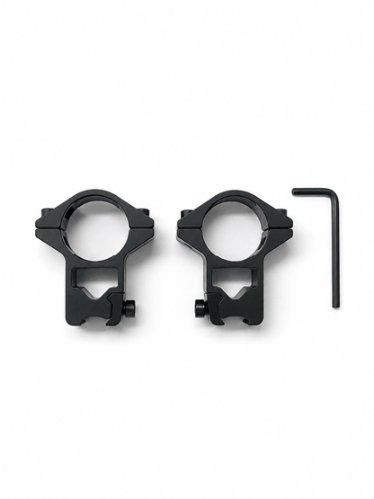 Optique 4x32 avec montures pour rail