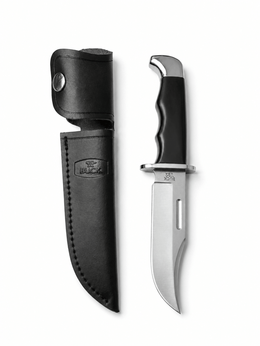 Couteau outdoor BUCK 119 avec étui en cuir