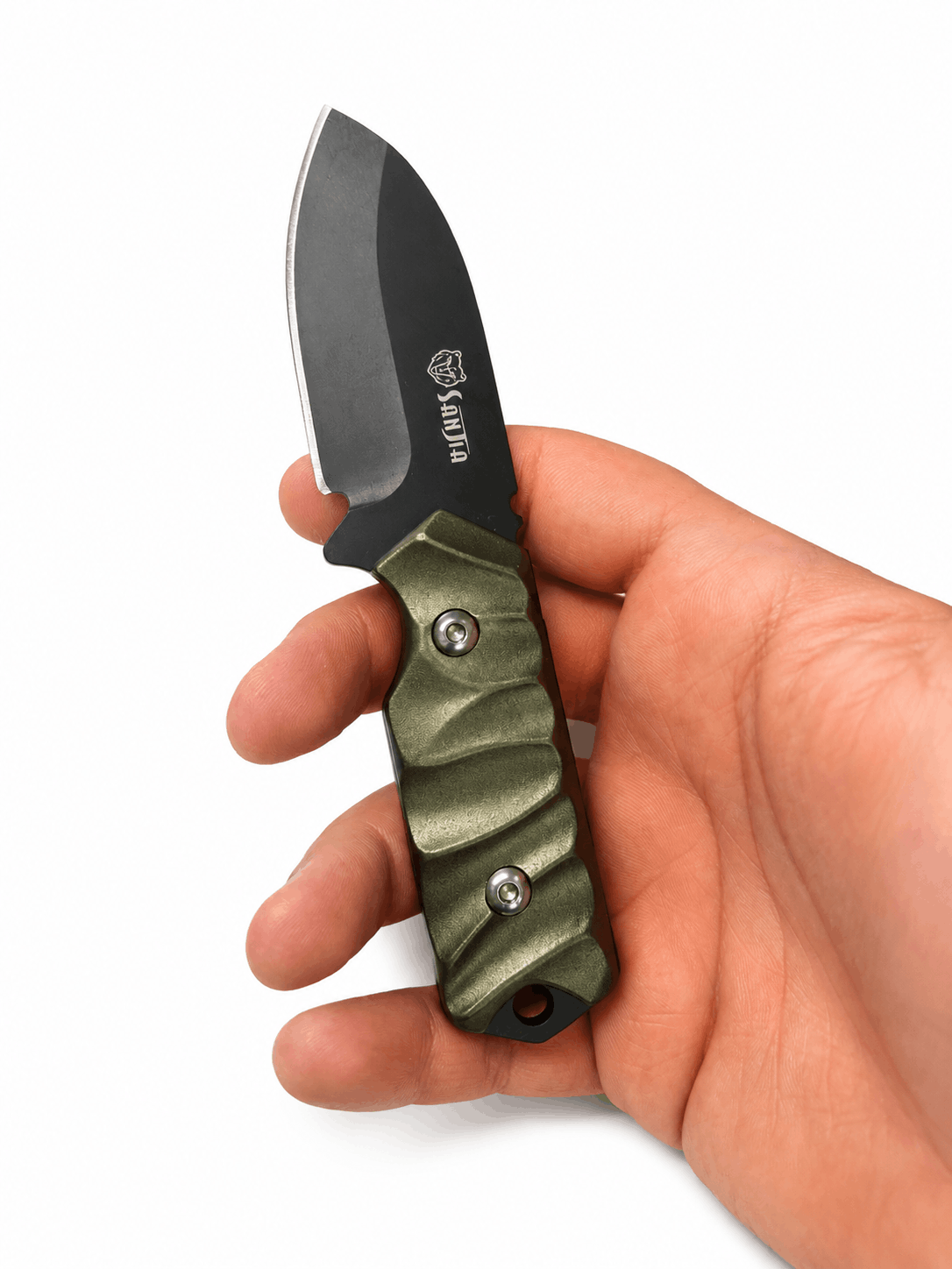 Couteau tactique Sanjia K-612 avec étui