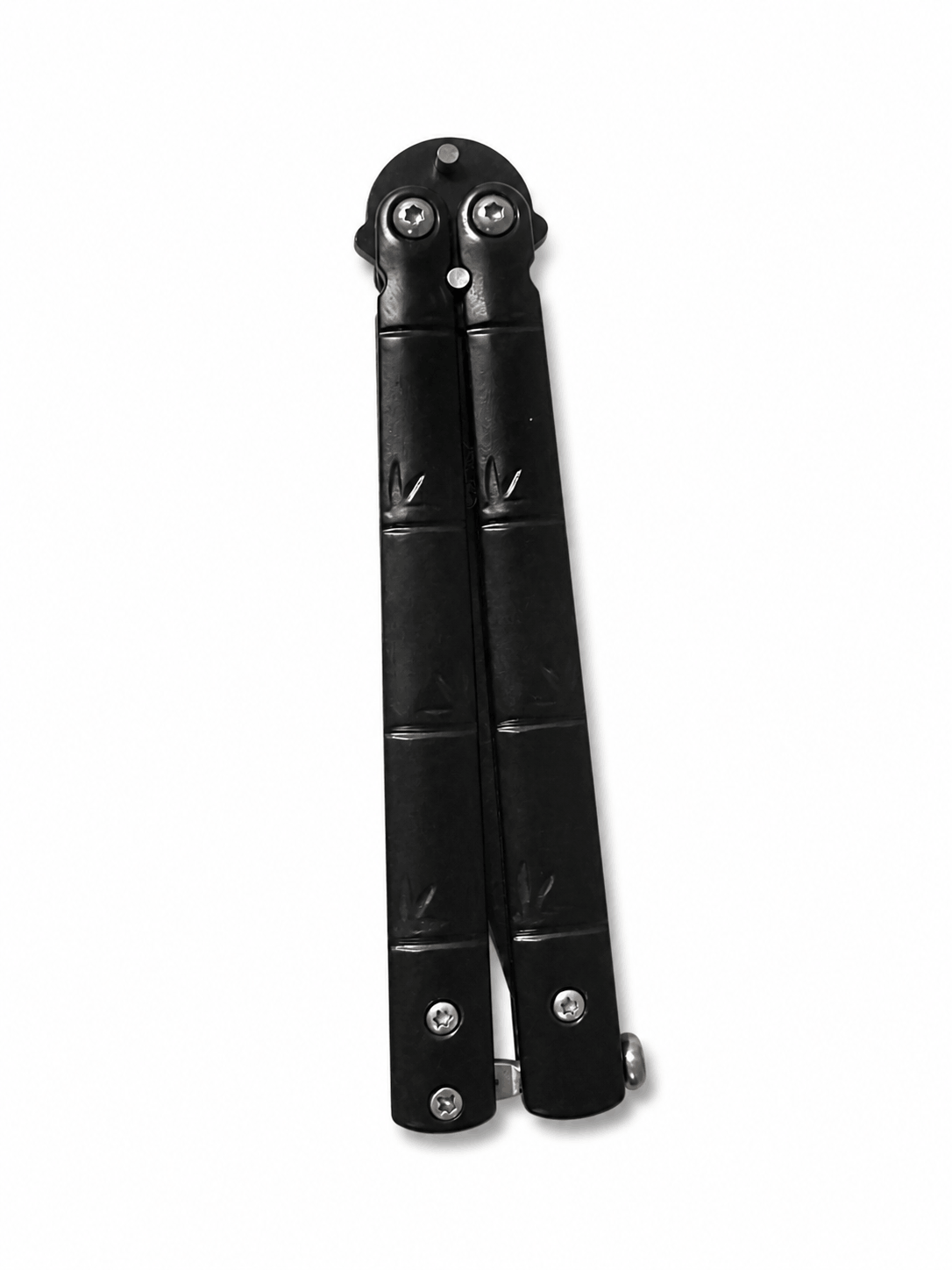Couteau papillon pliant Black Airsoft Shadow