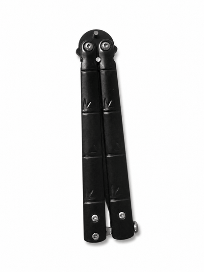 Couteau papillon pliant Black Airsoft Shadow